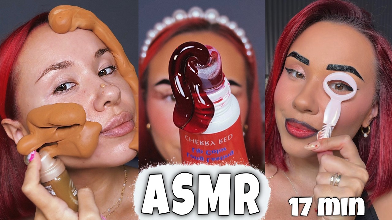 17 Minutes of Satisfying Makeup ASMR✨ GRWM Compilation