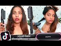 I TRIED VIRAL HAIR STRAIGHTENER COMB FROM AMAZON//AGARO HAIR STRAIGHTENER COMB REVIEW//BWF