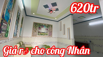 nhà Bình Dương giá cực rẻ 620tr DT 7x6 tại tân phước khánh / bình chuẩn / thuận An /