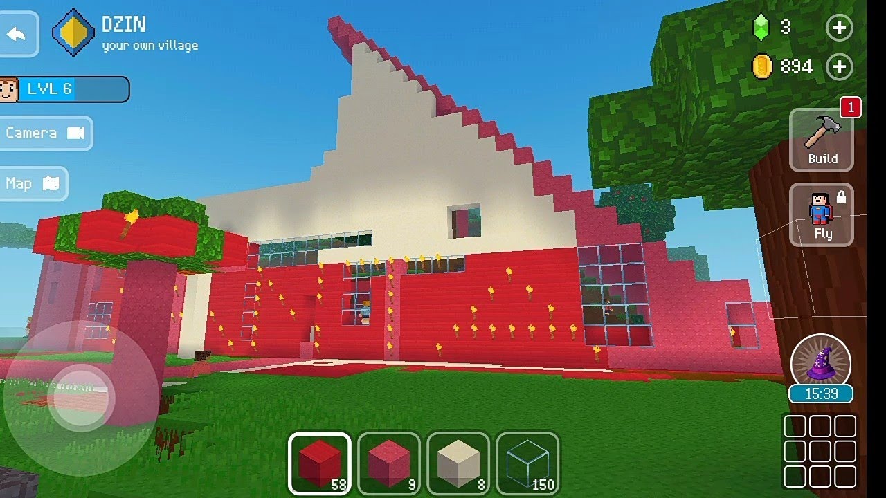 the most beautiful and largest construction of Santa Claus's house ...