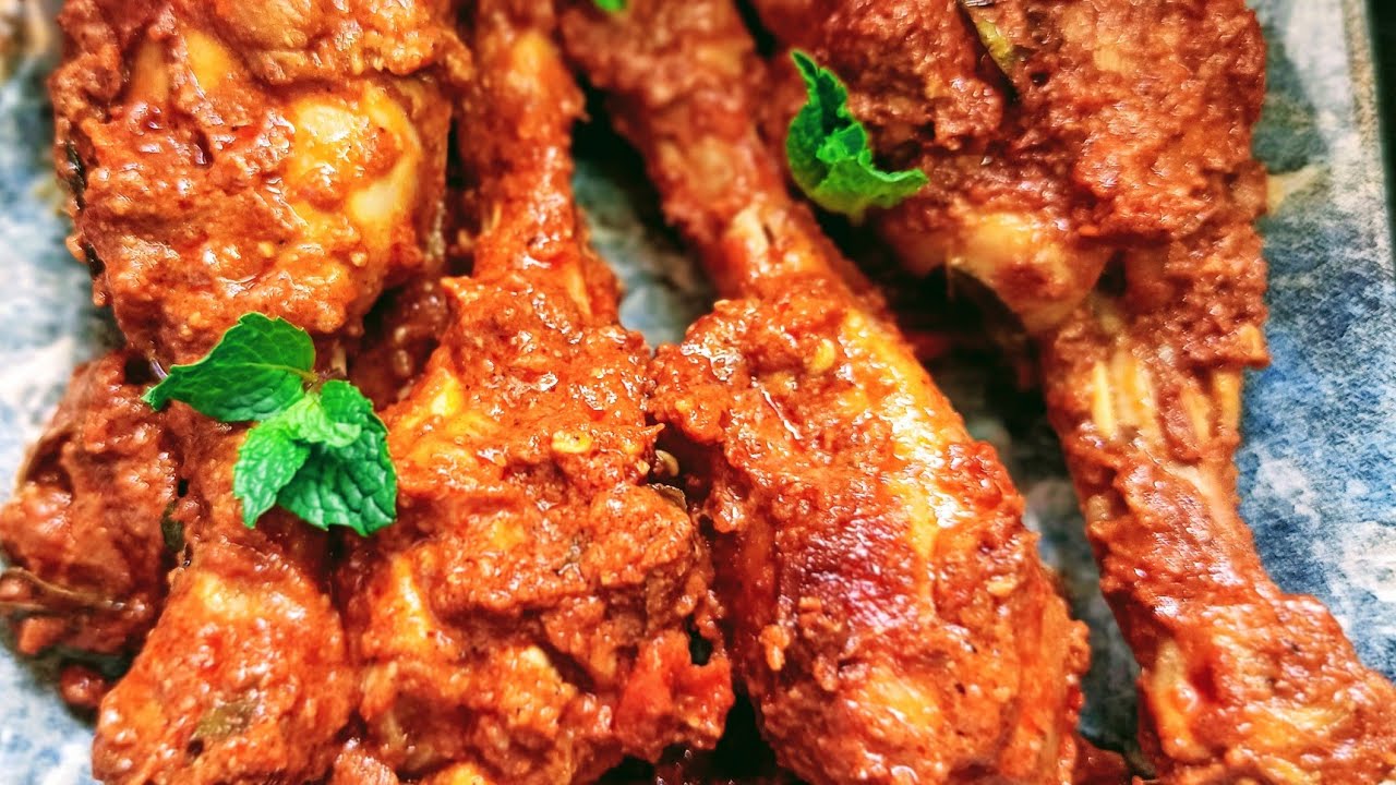 Chicken leg piece Ghee Roast Ghee Roast Recipe Mangalore Style Ghee roast YouTube