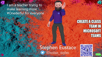 Create a class team in Microsoft Teams