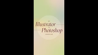 Adobe Illustrator to Photoshop Workflow #Shorts