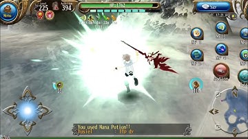 All halberd skill animations, toram #toramonline
