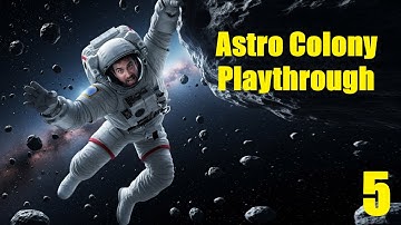 Astro Colony - Playthrough - Making the copper factory and finding out  something amazing! Ep. 4