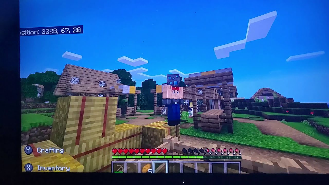 AMASING MINECRAFT SPAWN + FAST FOOD SIMULATOR (Fortnite map)