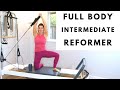 35 min intermediate pilates allegro 2 balanced body reformer workout pilates full body  core