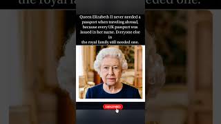 Royal privilege #QueenElizabethII #RoyalFamily #UKMonarchy #DidYouKnow #HistoryFacts #RoyalFacts