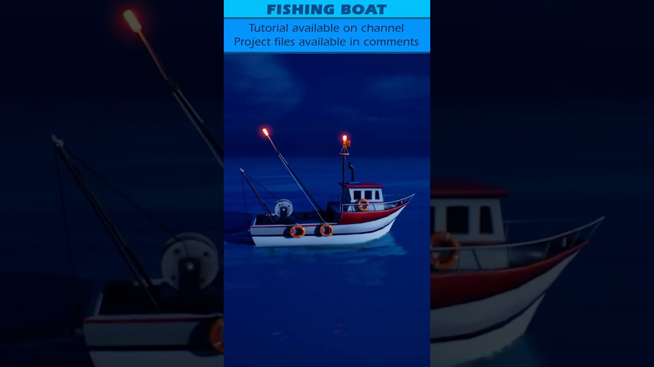 UE5: Fishing Boat 