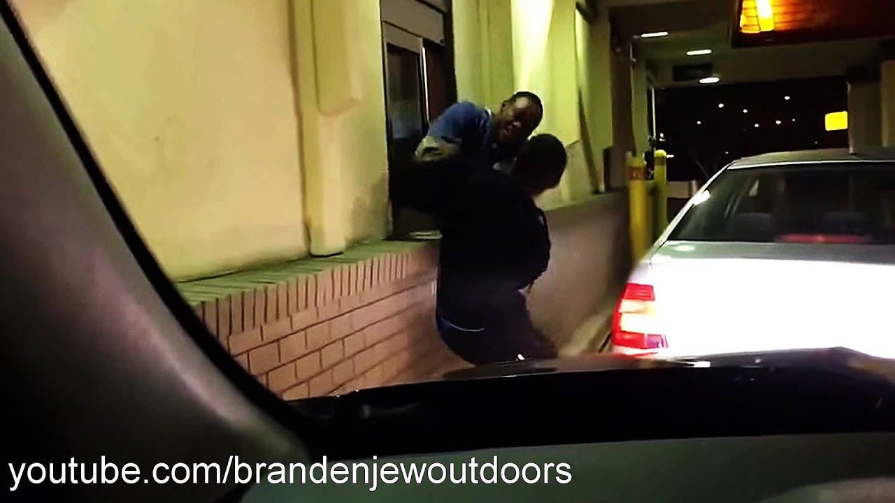 Viral Video McDonalds Fight at Drive Through YouTube