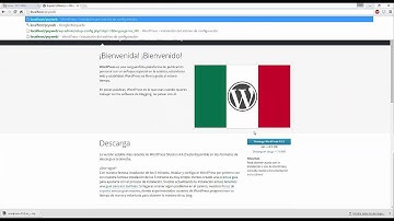 Instalación de wordpress en un servidor local - tutorial en español xampp 2016