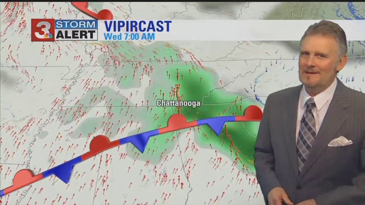 Paul's Wednesday morning weather forecast - YouTube