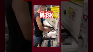 How To Make A Mask | Industrial Machine Work #Machine