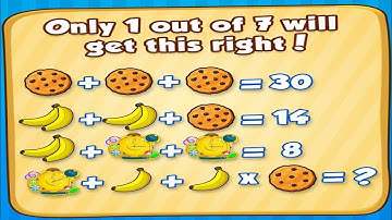 Banana , cookies,clock puzzle solved