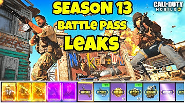 SEASON 13 Battle Pass Character + Weapon Maps Leaks CODM | Cod Mobile S13 Leaks | CODM S13 Leaks