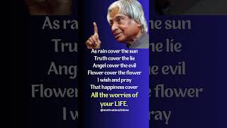 Aa rain cover the sun.. Motivational Quotes by Dr. Apj Abdul Kalam || Inspiration Quotes |