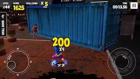 Watch how I scored 3 259 points on my Level 44 Skill Run! #skilltwinsfootballgame @SkillTwins