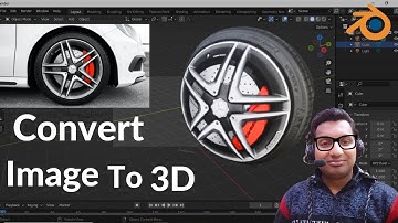 Convert 2D Image into 3D Model | AI To 3D | Blender for Beginners