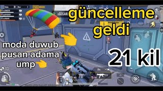 TƏZƏ GƏLəN moodu takımla Təmizledig 🪂 21 deqiqe 21 kil✨ VİN 🤚 PUBG MOBİLE !!