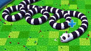 Snake Rivals Unlock Cute Pandaconda Skin Amazing Gameplay