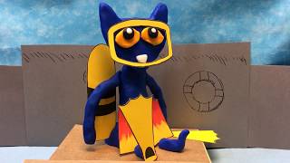 Pete the Cat  Scuba Cat (PlayDoh)  Read aloud by Miles, Maddy, & Mark