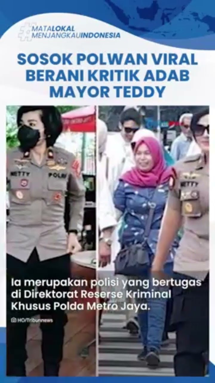 Polwan Ini Viral Gara-gara Berani Kritik Adab Mayor Teddy Di Hadapan Senior