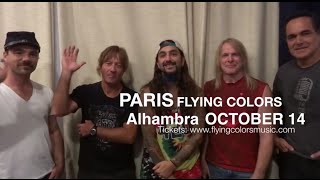 Flying Colors Tour 2014: France - Oct 14!