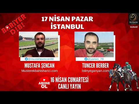 🔴Canlı Yayın / Bariyer Dibi / 17 Nisan 2022 Pazar / İstanbul Koşuları Değerlendiriliyor