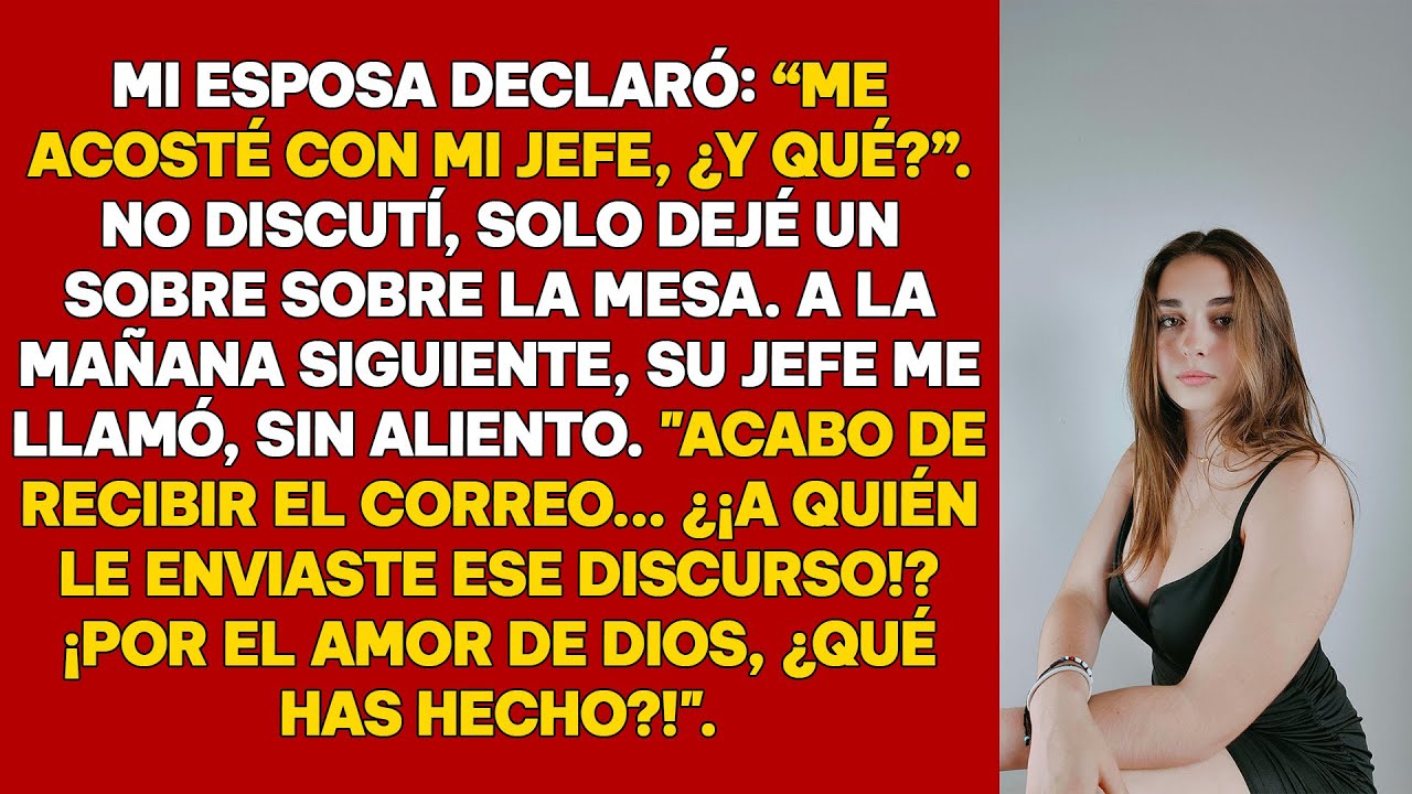 Coloqué Un Sobre Sobre La Mesa. Su Jefe Me Llamó Sin Aliento A La Mañana Siguiente.