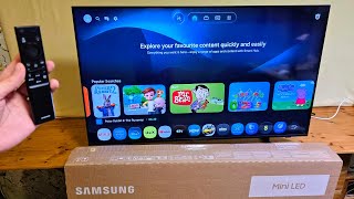 Samsung Smart TV - StartUp & ShutDown - Newest 2026 Mini-LED / QLED 4K -M70H M80H S95H S90H Q7F Q8F