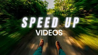 How to speed up / slow down video footage online