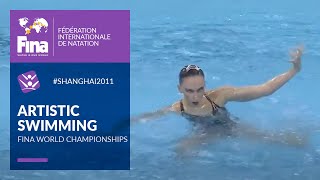 Natalia Ishchenko's Gold Rush at Shanghai 2011 - Artistic Swimming | FINA World Championships