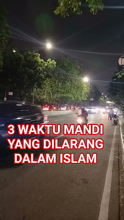 WAKTU MANDI YANG DILARANG #dakwah #islam #shorts