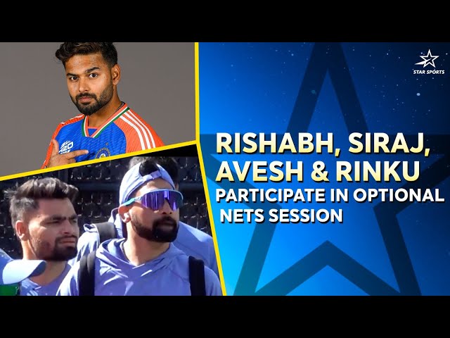 Exclusive: Rishabh Pant focuses on reverse sweep in optional nets | FTB | #T20WorldCupOnStar class=