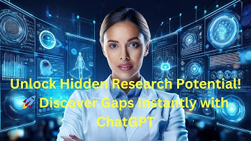 Find the Research Gap Using ChatGPT! 🚀 Step by Step guide with examples