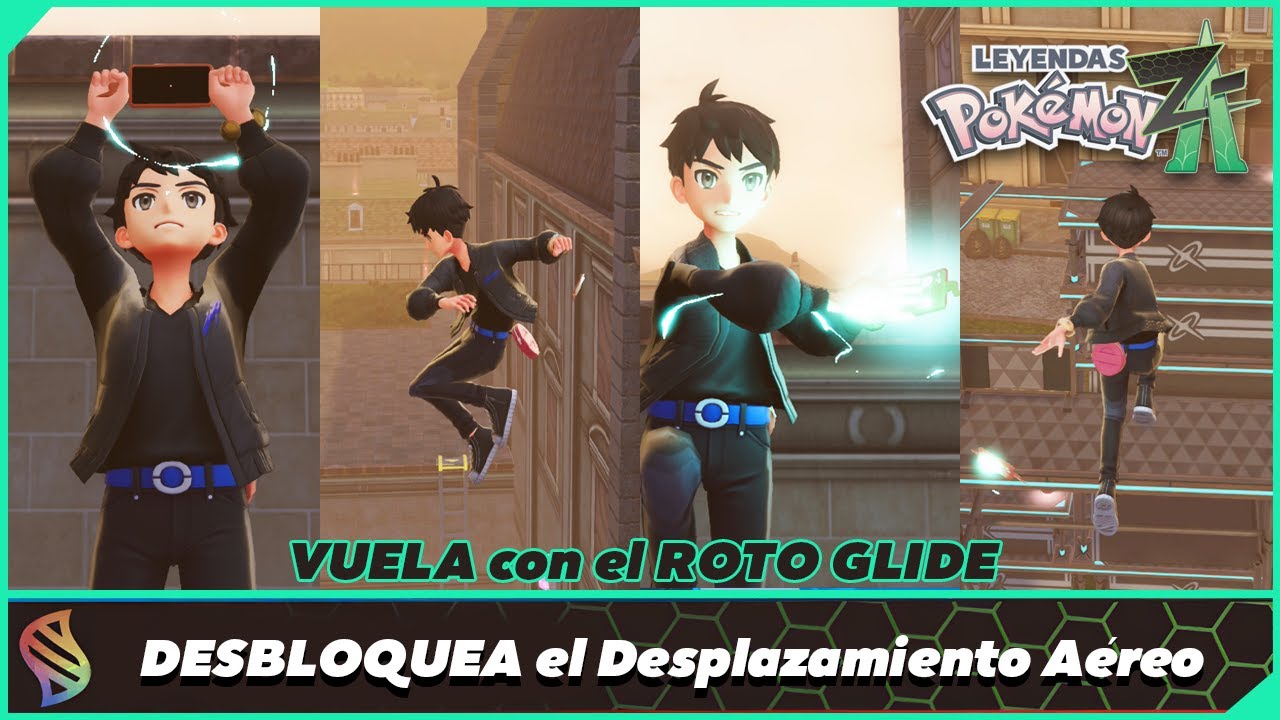 🌀 ¡DESBLOQUEA el Desplazamiento Rotom! Así puedes VOLAR en Leyendas Pokémon Z-A 🌤️