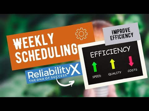Weekly Scheduling