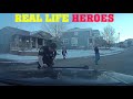 Random act of kindness real hero saving life cool cops