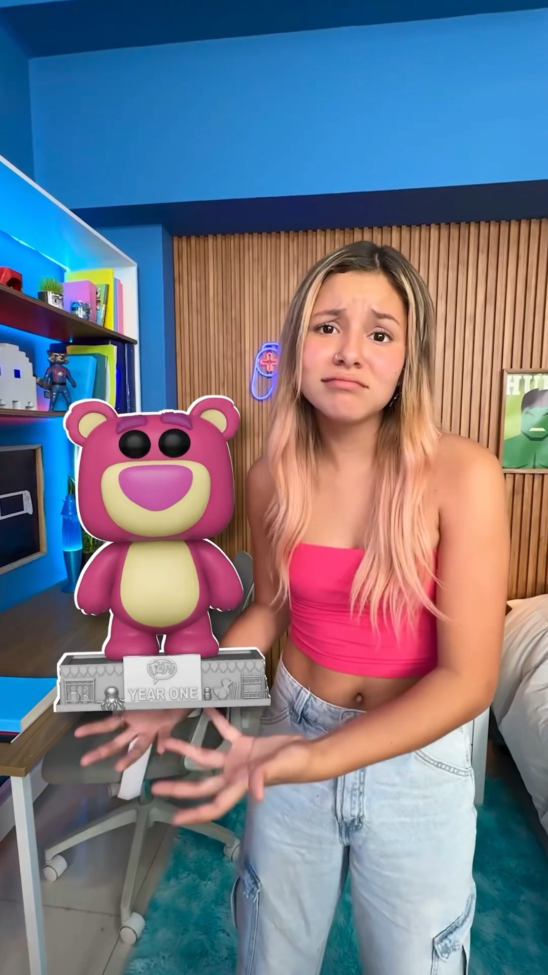 The Funko of the Bear from Toy Story