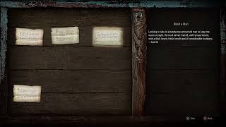 NOTICES: Need a Man (Witcher 3 In-Game Lore Read Aloud)