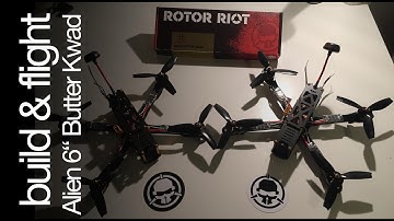 ImpulseRC Alien 6" Butter Kwad Build & maiden flight