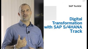 Explore The Digital Transformation Journey with SAP S/4HANA Learning Track @ SAP TechEd in 2022