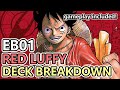 Eb01 red luffy deck breakdown  red luffy is back gameplay included