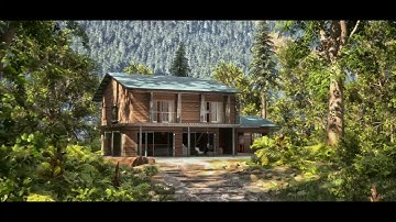 Deep Woods Retreat.       |#unrealengine #3d |