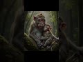 A poor monkey and his grandfather sad story 😔🥹 #ai #aivideo #aishorts #viral #viralvideo #funny