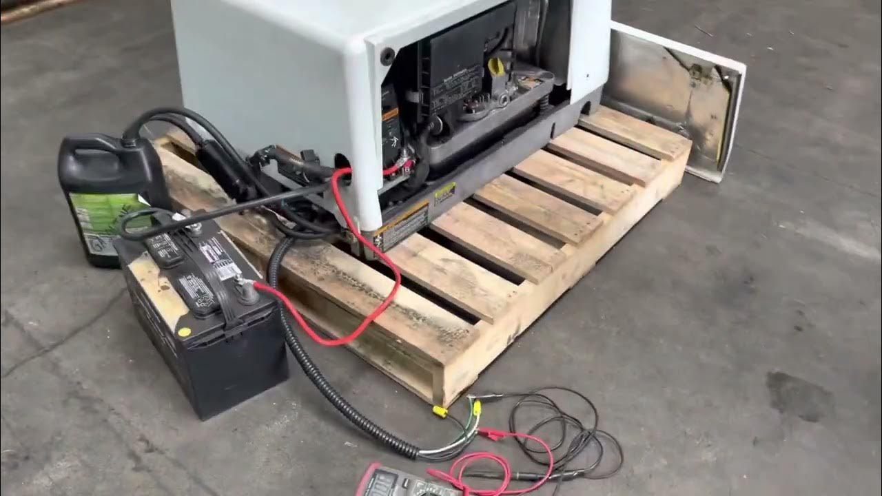 Onan Cummins Commercial QG EFI 7000 Watt RV Generator Fuel Injection