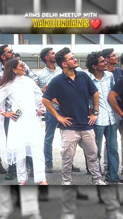 AIIMS Delhi Meetup with Yakeenians❤️ #pw #physicswallah #neet