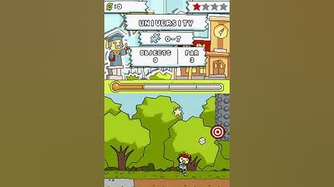 Scribblenauts DS - Puzzle 0-7 Solution