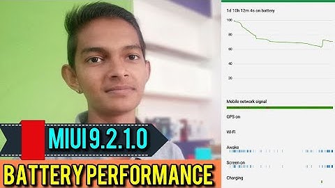 REDMI NOTE 4 BATTERY PERFORMANCE AFTER MIUI 9.2.1.0