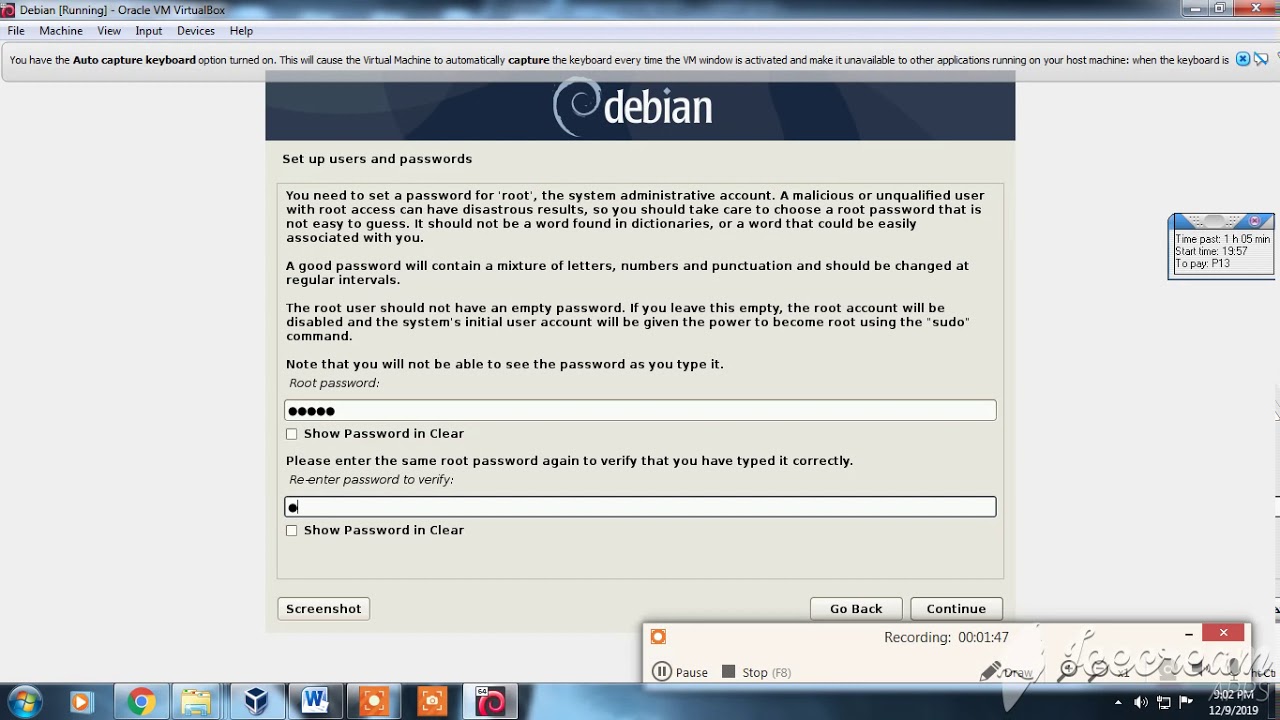 How to install Debian Linux in Virtual Box - YouTube